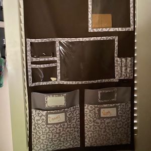 Thirty one wall organizer